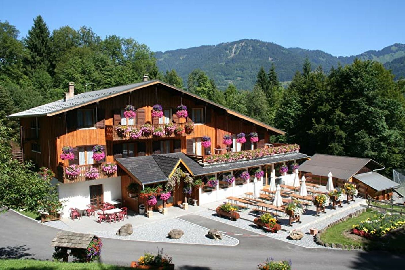 Chalet Le Sauvageon l'été